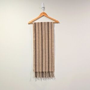 Vintage Danier Neutral Unisex Wool Academia Preppy Scarf